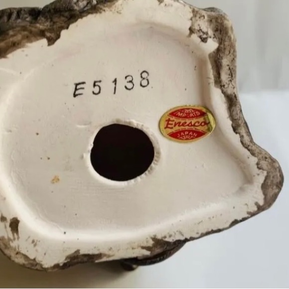 Enesco Owl figurine numbered E5138 Ceramic - Picture 7 of 7